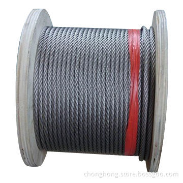 7 x 7/7 x 19 AISI304/AISI316 Stainless Steel/Galvanized Steel Aircraft Cable, 3/64-inch Diameter